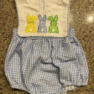 Easter bubble jumper with snaps